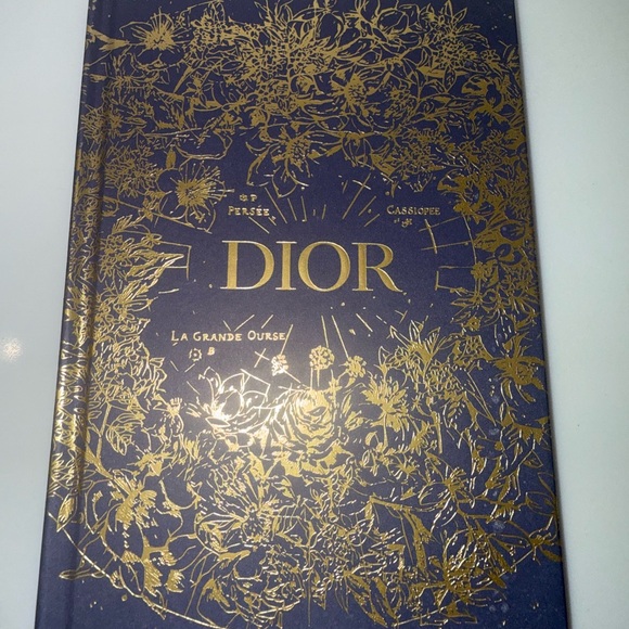 New Dior Midnight Blue and Gold Journal - Picture 3 of 11